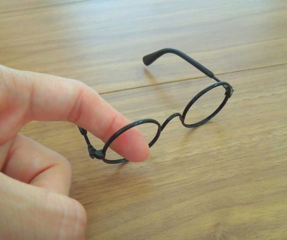 ダイソー ペット用伊達メガネはドール用にも使える！サイズ感を紹介