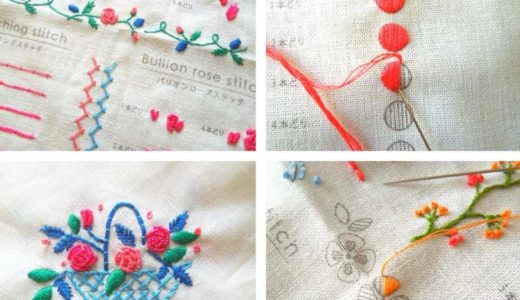 フェリシモ 刺繍キット「きほんのき」全6回を体験！ステッチの種類と作品を全て紹介