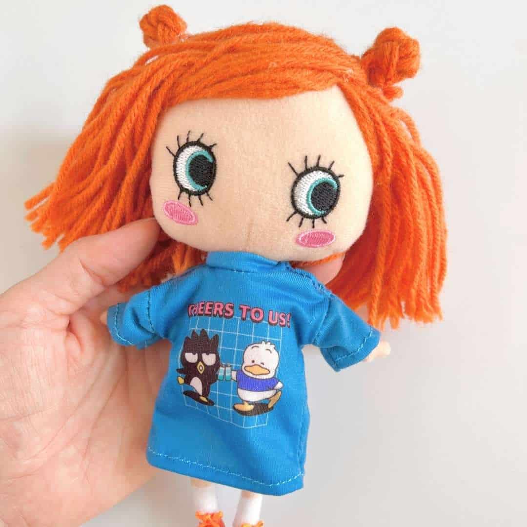 Tシャツキーホルダー着用